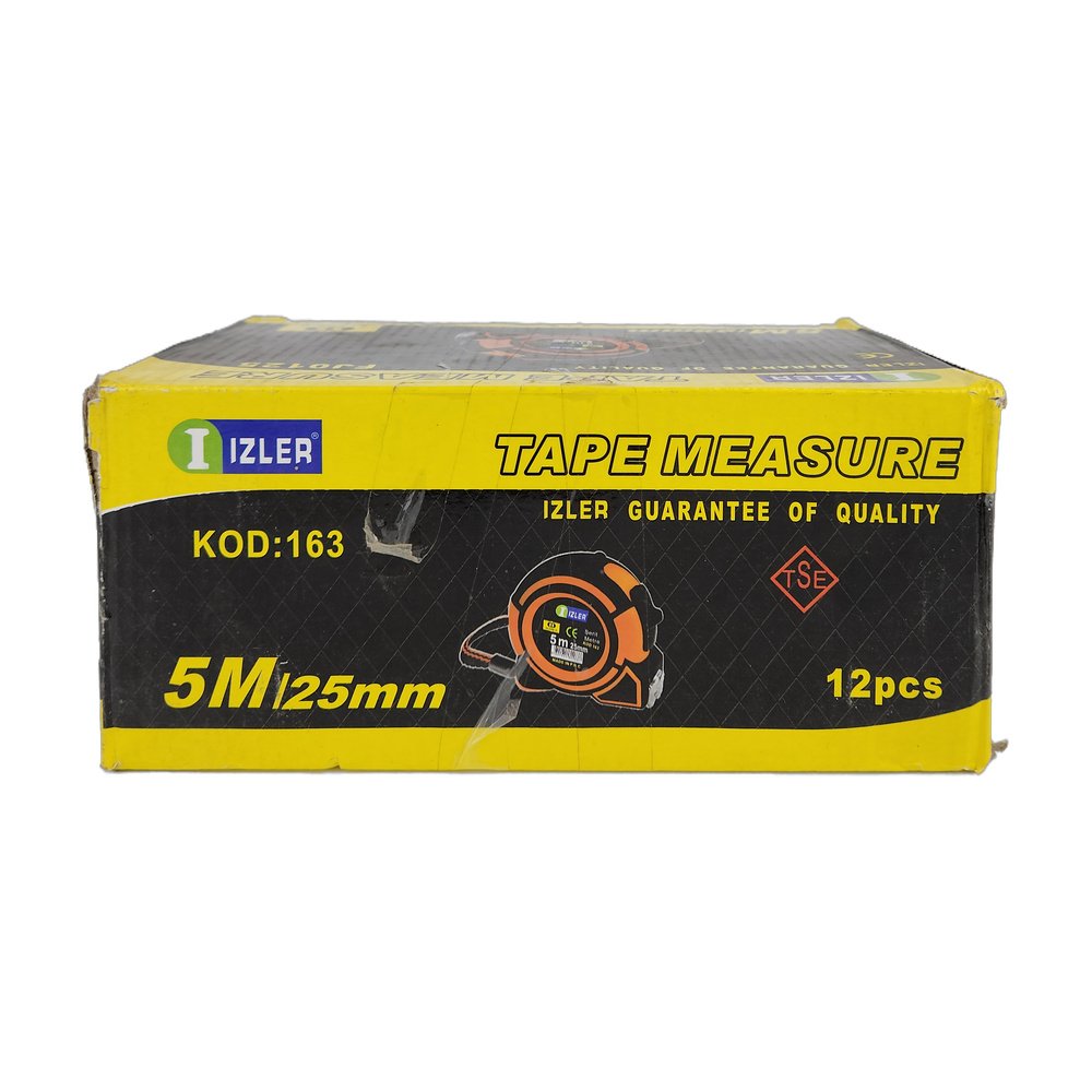 DMAX-4747 5M 25MM ŞERİT METRE*12 DMAX-4747 5M 25MM ŞERİT METRE*12