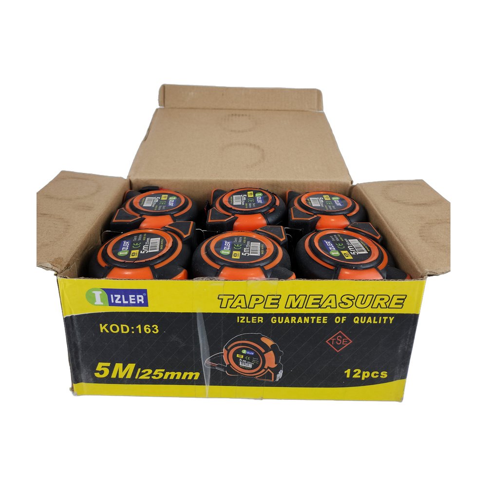 DMAX-4747 5M 25MM ŞERİT METRE*12 DMAX-4747 5M 25MM ŞERİT METRE*12