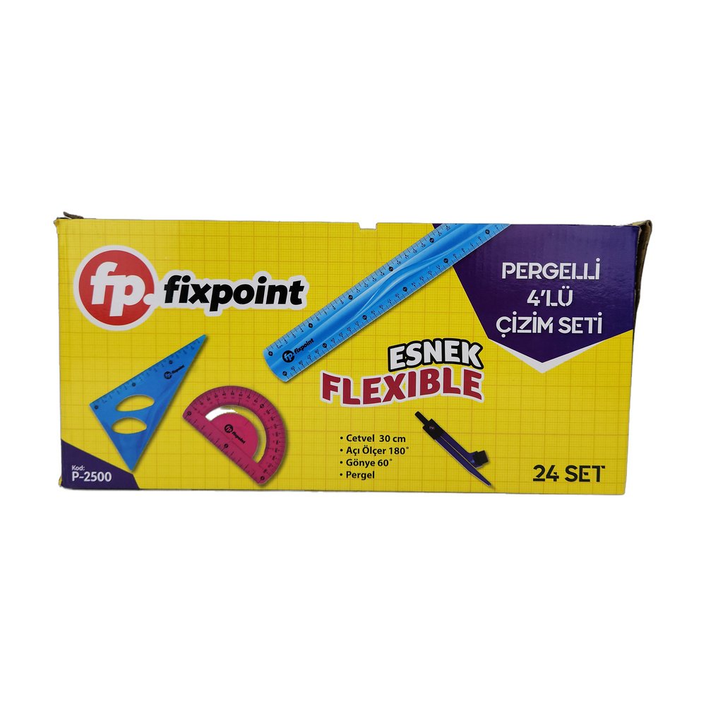 Fixpoint Esnek Çizim Set 4Lü
