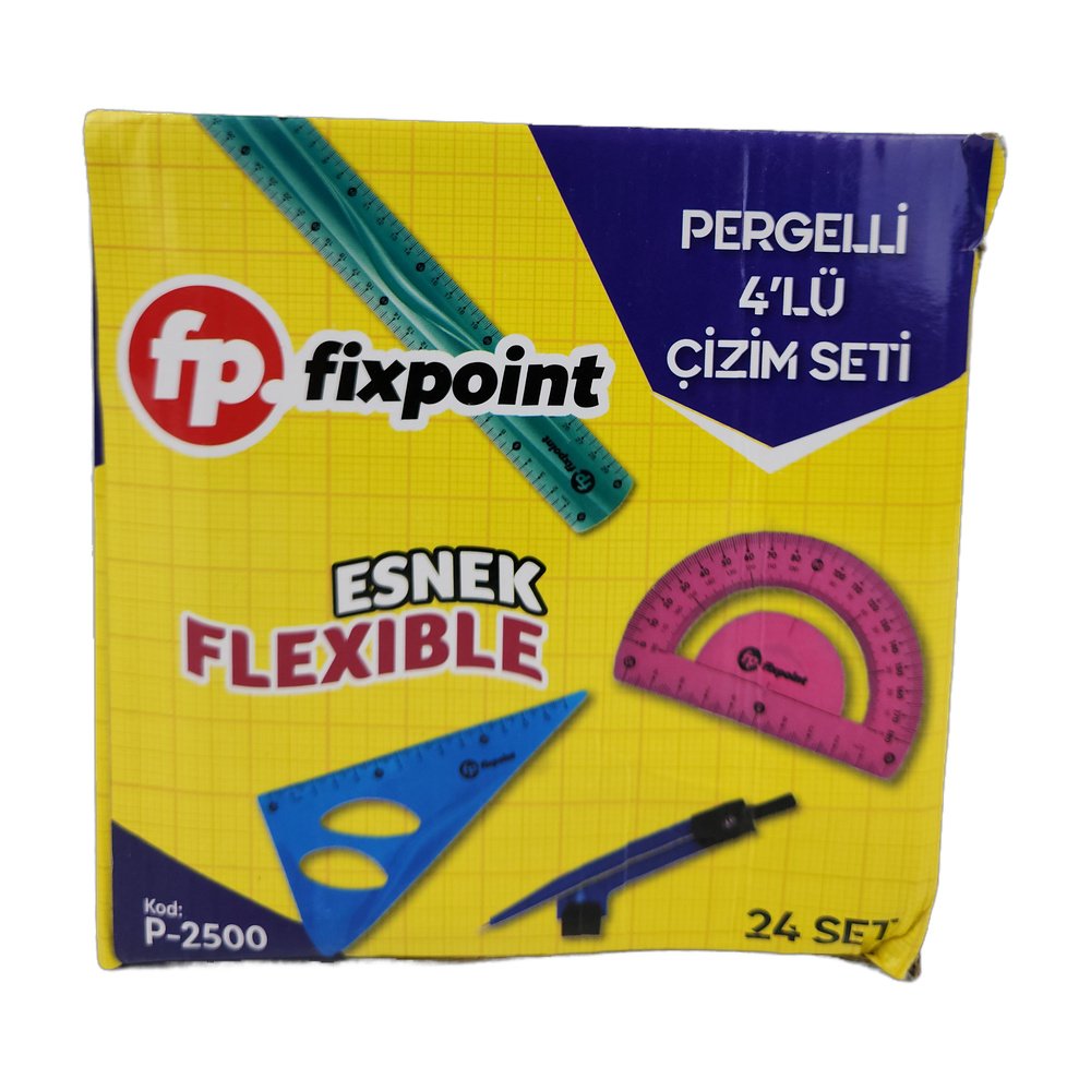 Fixpoint Esnek Çizim Set 4Lü
