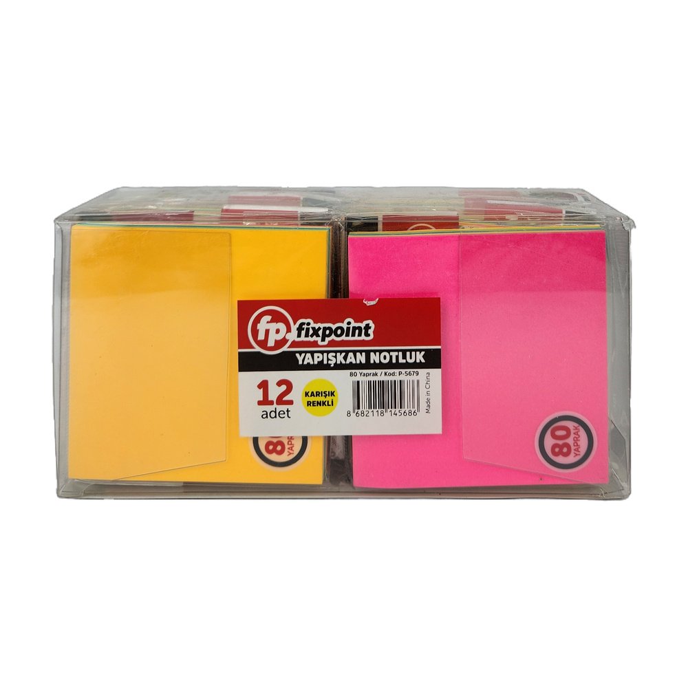 Fp- Yapışkanlı Not Kağıt 80Yp *12 Ad