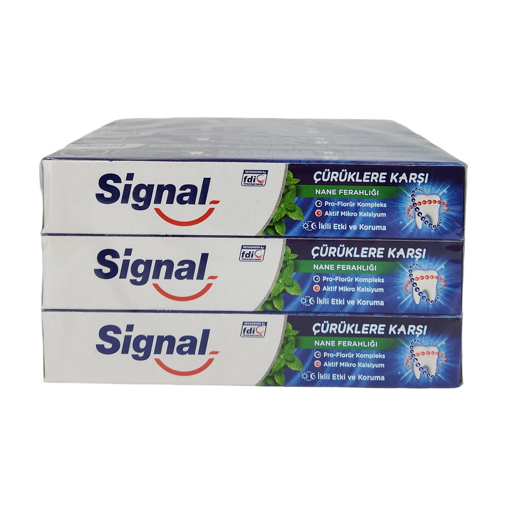 Signal Beyazlatıcı Sistem 50 Ml Diş Macunu *12Ad Signal Beyazlatıcı Sistem 50 Ml Diş Macunu *12Ad