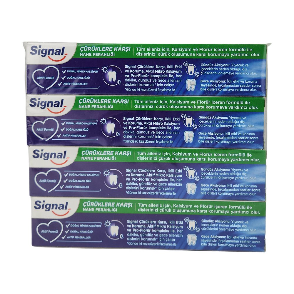 Signal Beyazlatıcı Sistem 50 Ml Diş Macunu *12Ad Signal Beyazlatıcı Sistem 50 Ml Diş Macunu *12Ad