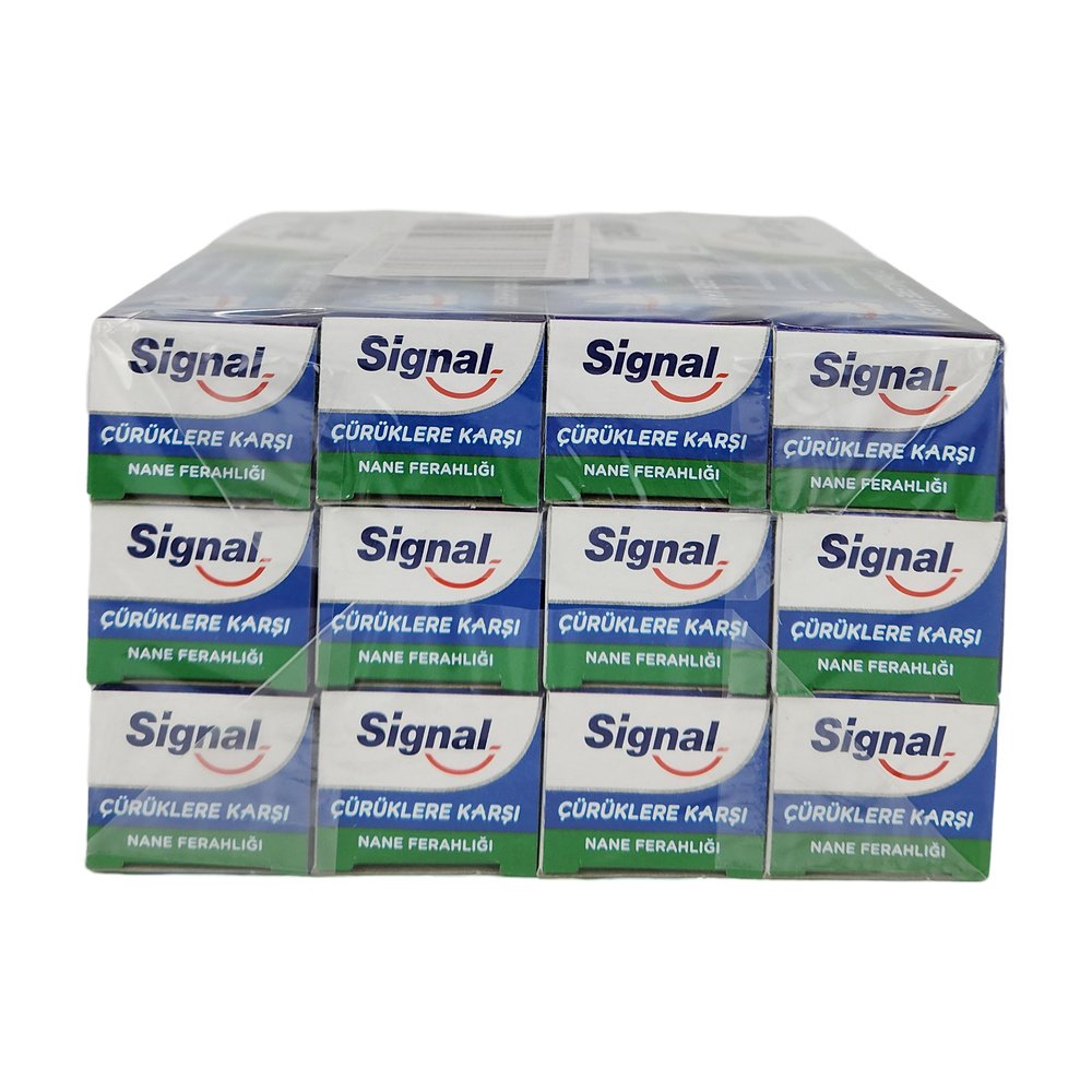Signal Beyazlatıcı Sistem 50 Ml Diş Macunu *12Ad Signal Beyazlatıcı Sistem 50 Ml Diş Macunu *12Ad