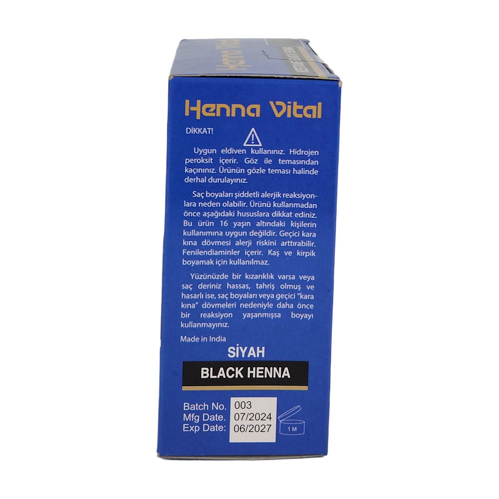 Henna Vals Kına Siyah*6 Henna Vals Kına Siyah*6