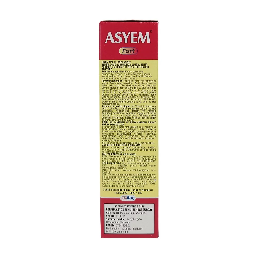 Asyem Fare Zehri 250 GR