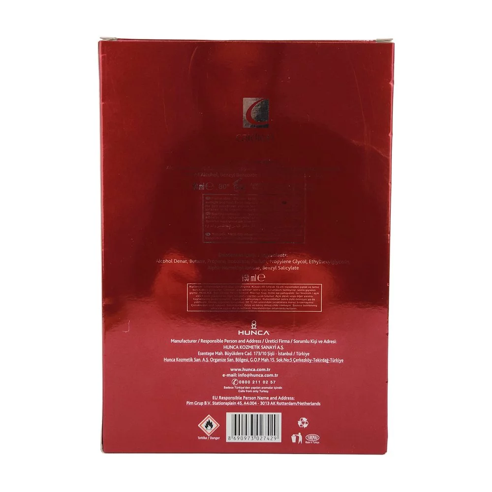 Caldion Classic Bayan Kırmızı Parfüm + Deodorant Set Caldion Classic Bayan Kırmızı Parfüm + Deodorant Set