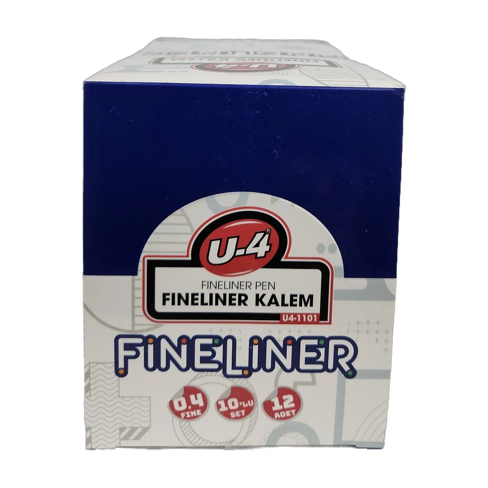 U-4 FineLiner 10 Renk Kalem (U4-1104) x 12 Adet U-4 FineLiner 10 Renk Kalem (U4-1104) x 12 Adet
