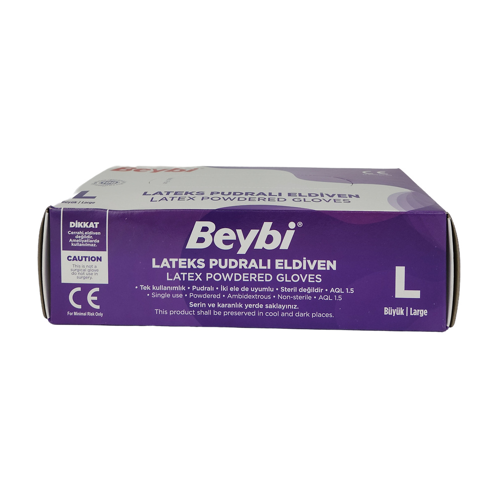 Beybi Lateks Eldiven 100Lü (L) Beybi Lateks Eldiven 100Lü (L)