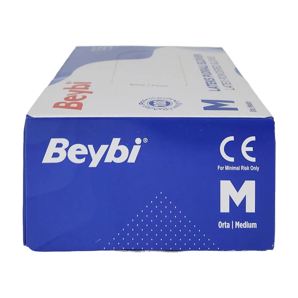 Beybi Lateks Eldiven 100Lü (M) Beybi Lateks Eldiven 100Lü (M)