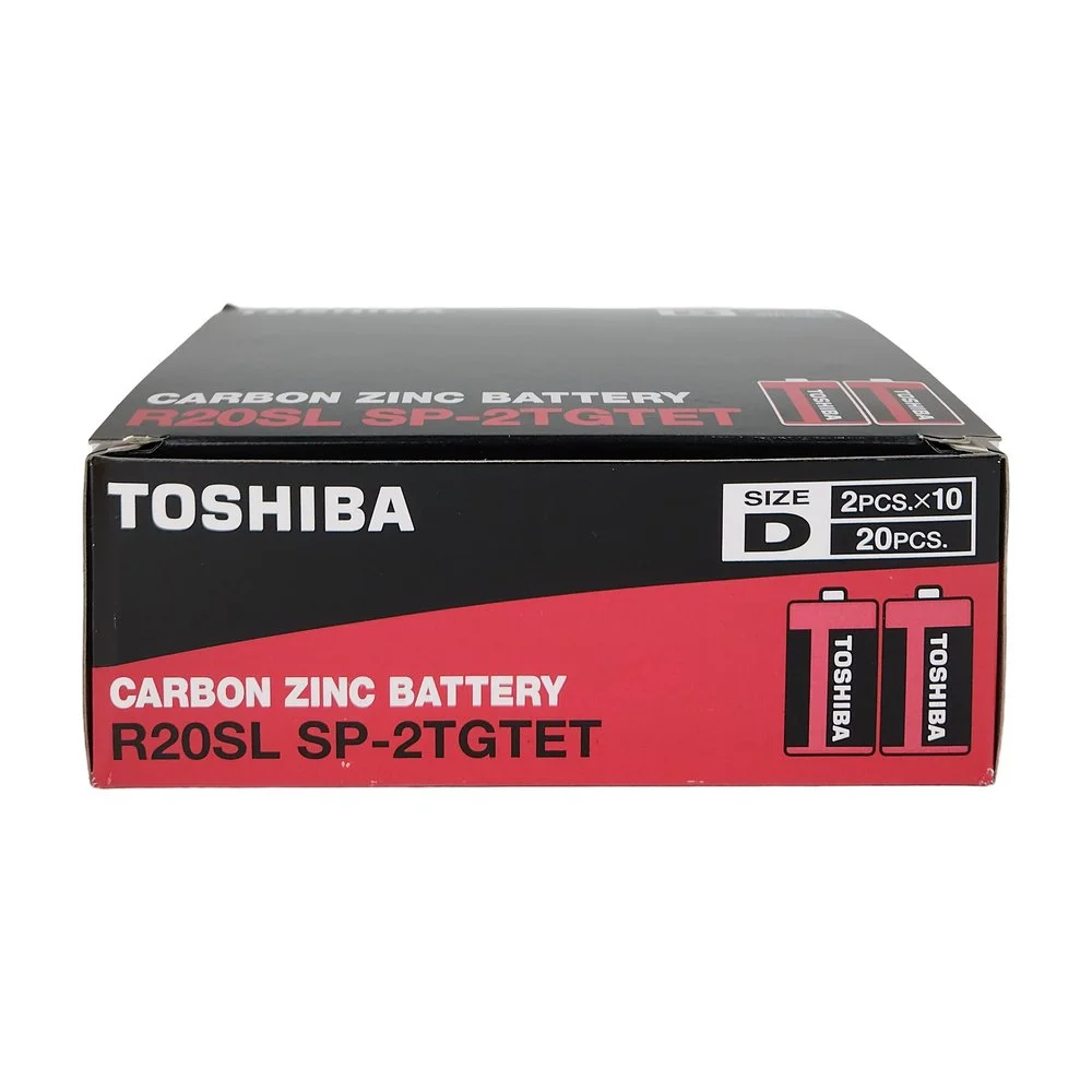 Toshiba D Boyut Karbon Çinko Pil R20SL SP-2TGTET 20'li