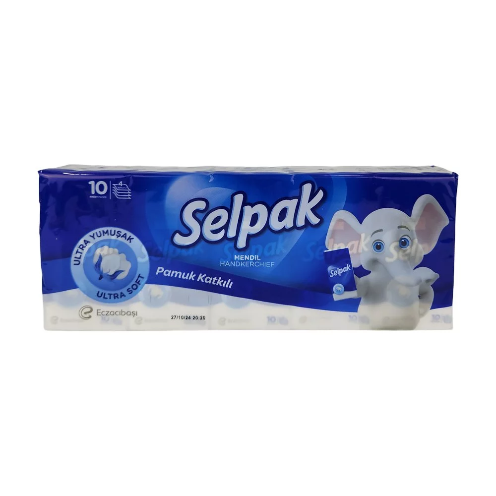 Selpak Mendil Sade *10Ad