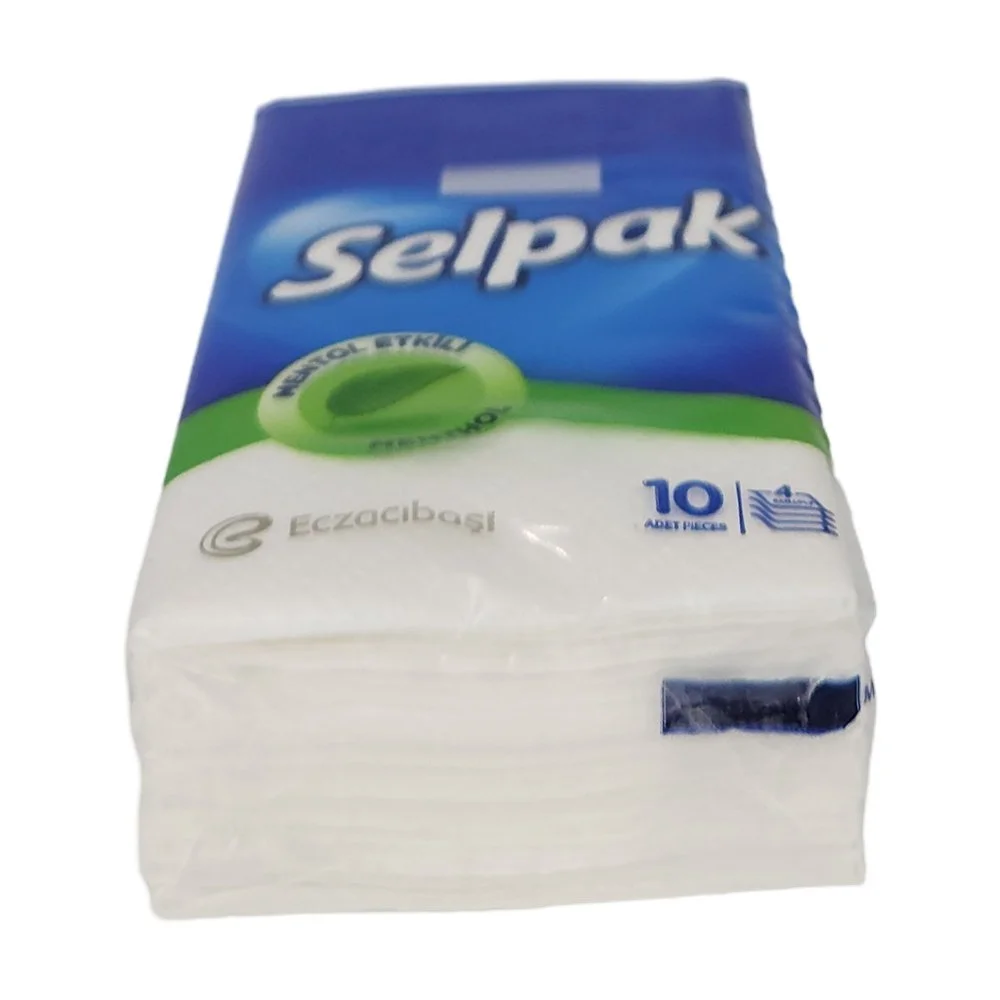 Selpak Mentollü Mendil*10Ad Selpak Mentollü Mendil*10Ad