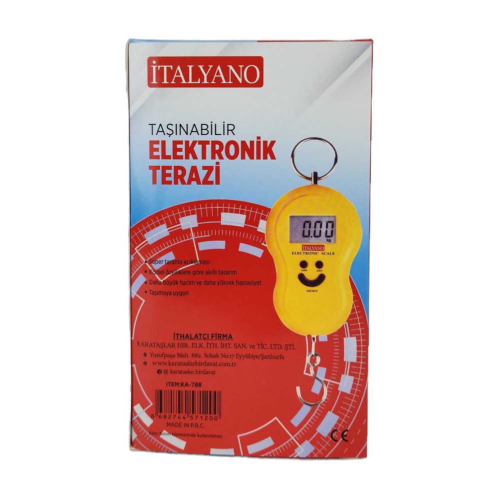 El Terazisi (Max. 50 Kg) Elektronik El Terazisi (Max. 50 Kg) Elektronik