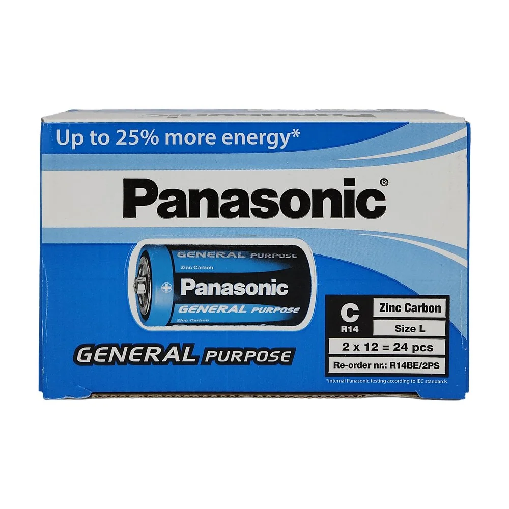 Panasonik Orta Kalın Pil *24Ad Panasonik Orta Kalın Pil *24Ad