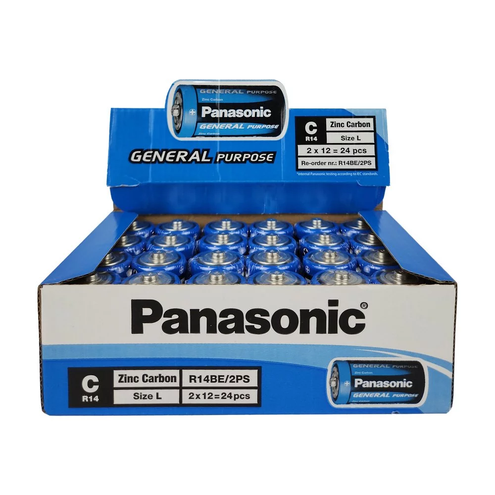 Panasonik Orta Kalın Pil *24Ad