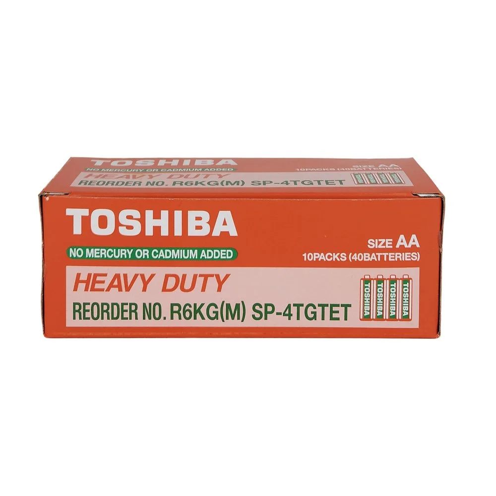 Toshiba AA Heavy Duty Kalem Pil 40'lı Kutu Toshiba AA Heavy Duty Kalem Pil 40'lı Kutu