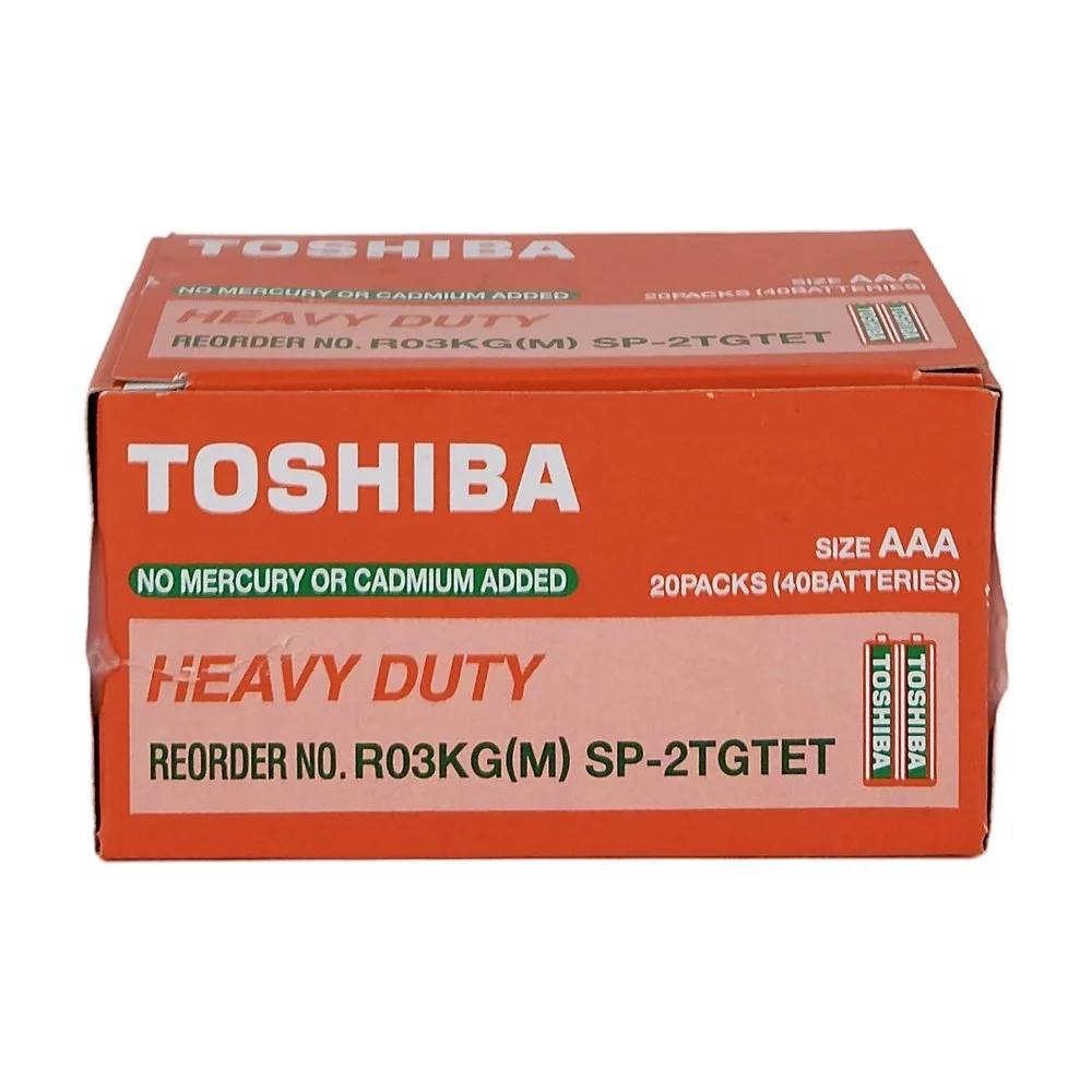 Toshiba Heavy Duty AAA İnce Pil 40'lı Paket