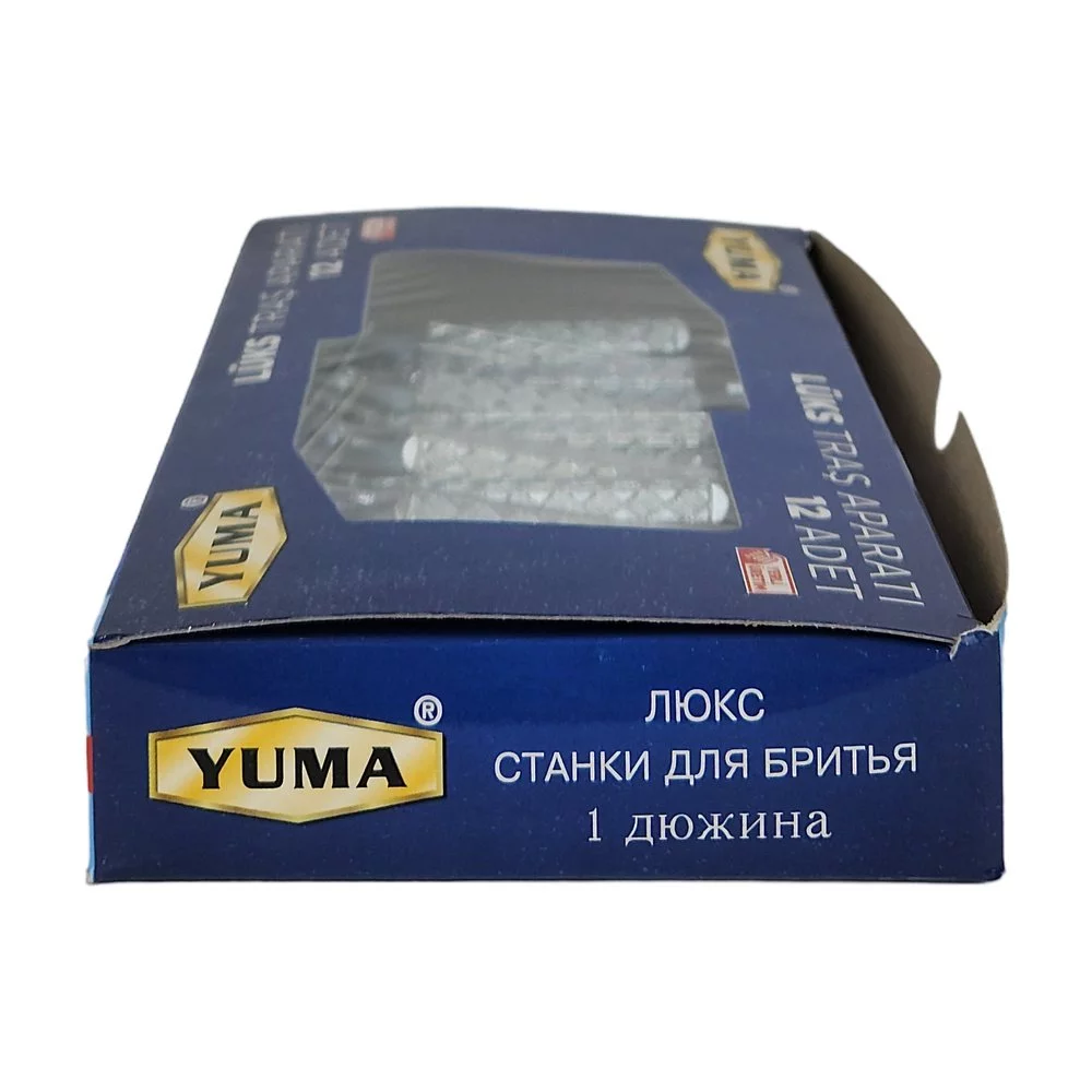 Yuma Lüks Tıraş Aparatı 12 Adet Dökme Yuma Lüks Tıraş Aparatı 12 Adet Dökme