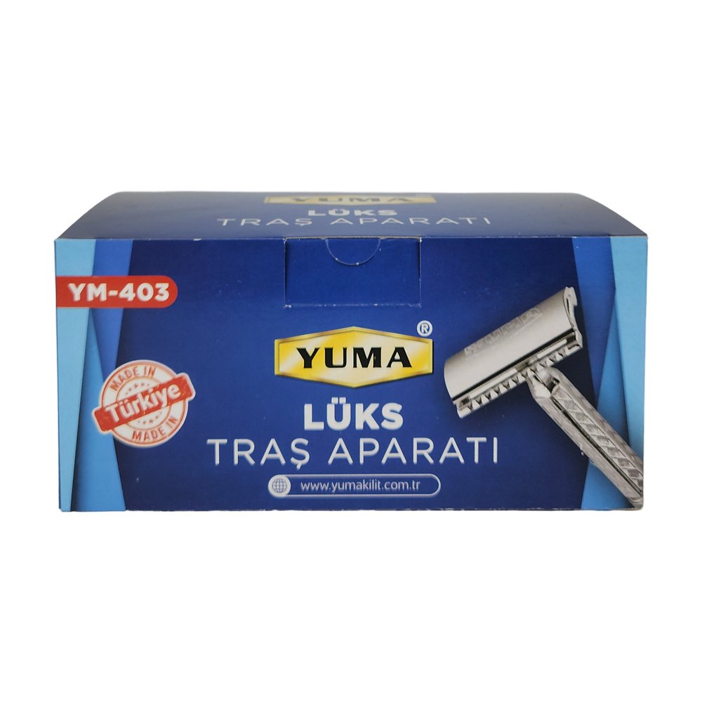 Yuma Lüks Traş Aparatı - YM-403 Kutulu x 12 Adet
