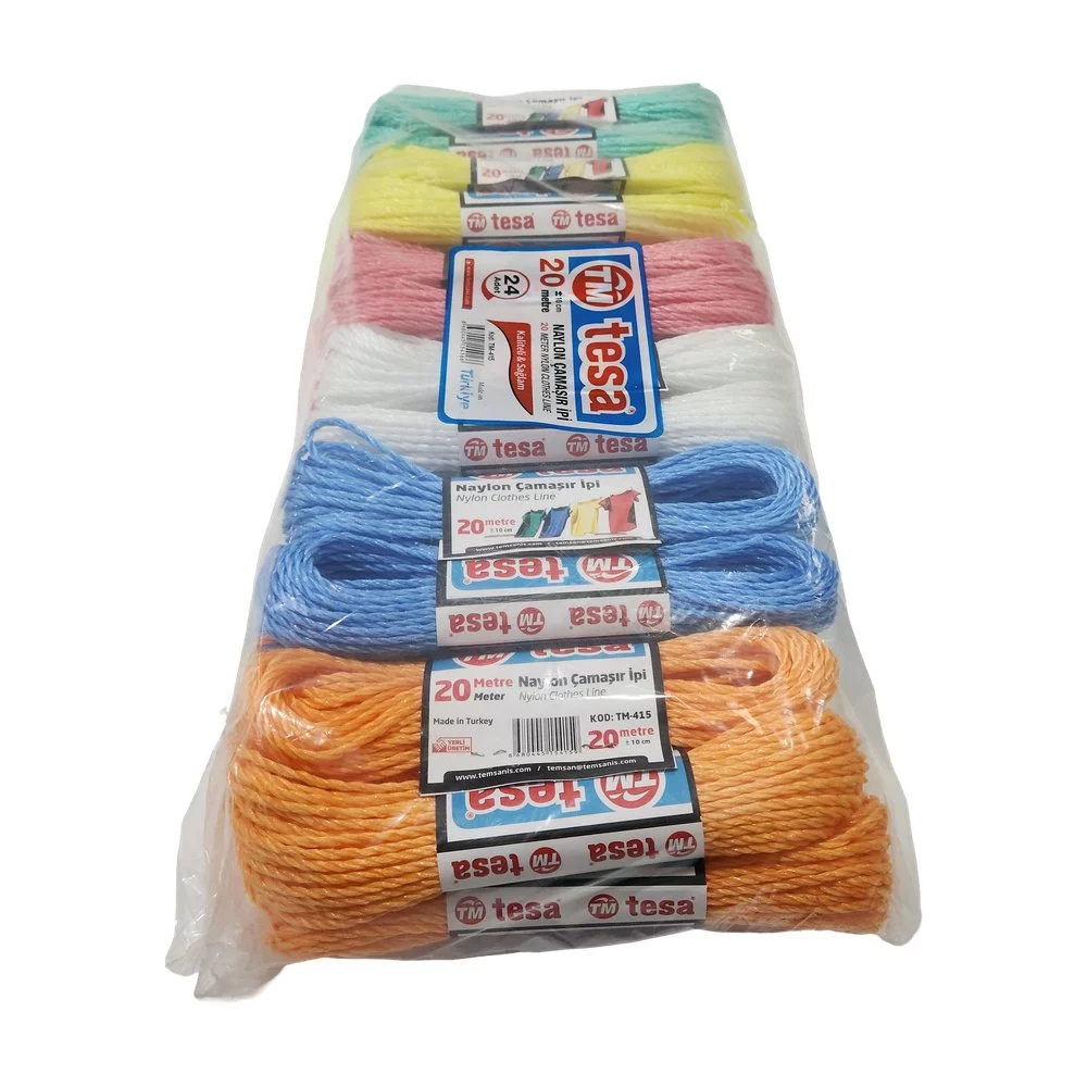 Çamaşir İpi  20 Mt *24Lü