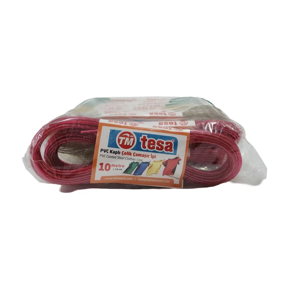 Çelik Çamaşır İpi 10 Metre *12Ad Çelik Çamaşır İpi 10 Metre *12Ad