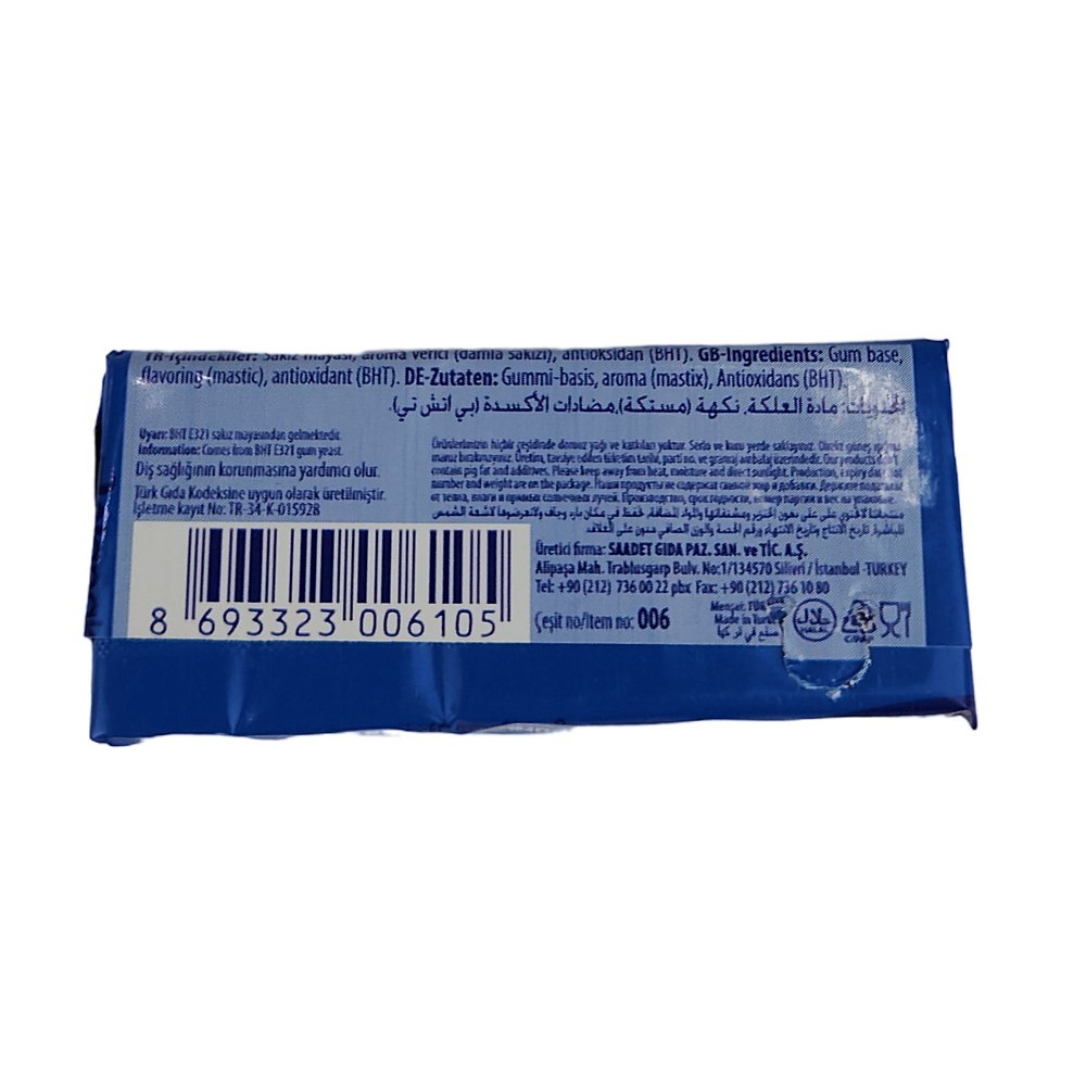 Nazar Damla Aromalı Sakız 5Li *20Ad Nazar Damla Aromalı Sakız 5Li *20Ad