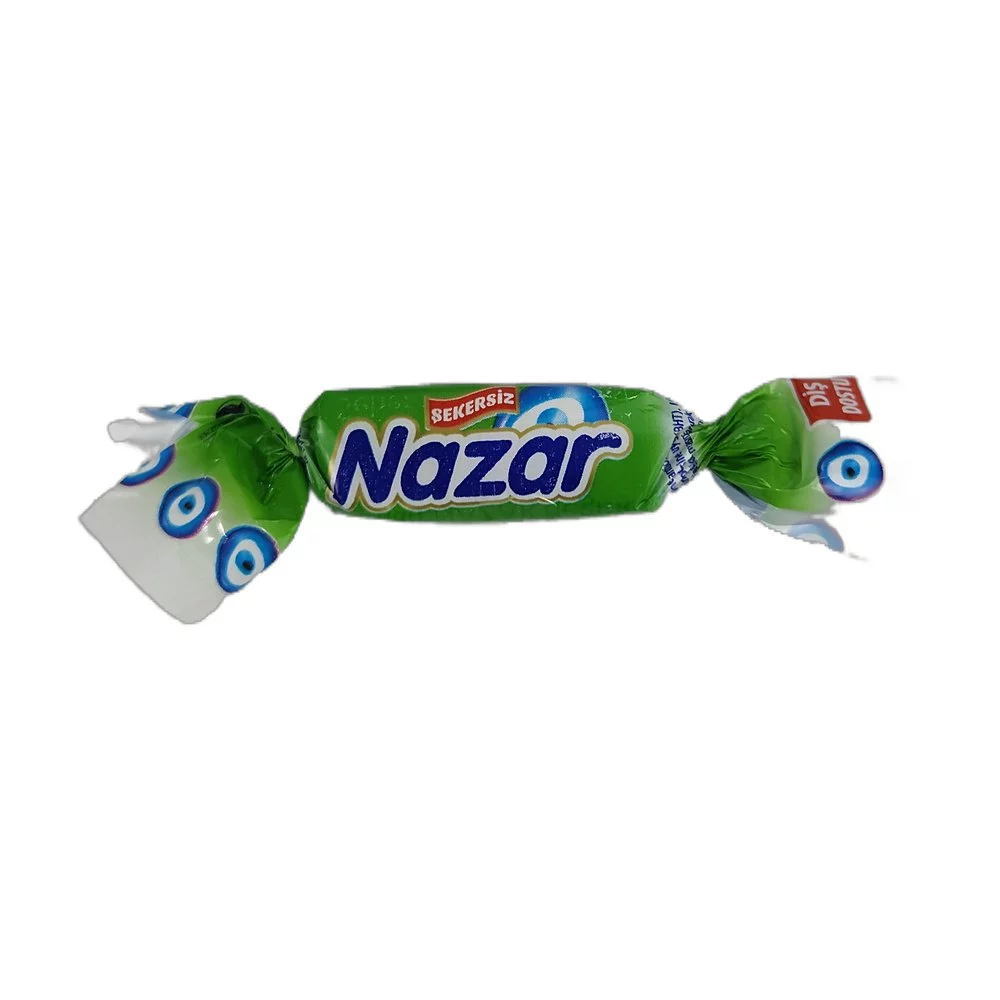 Nazar Nane Aromalı Sakız Tekli *100Ad Nazar Nane Aromalı Sakız Tekli *100Ad