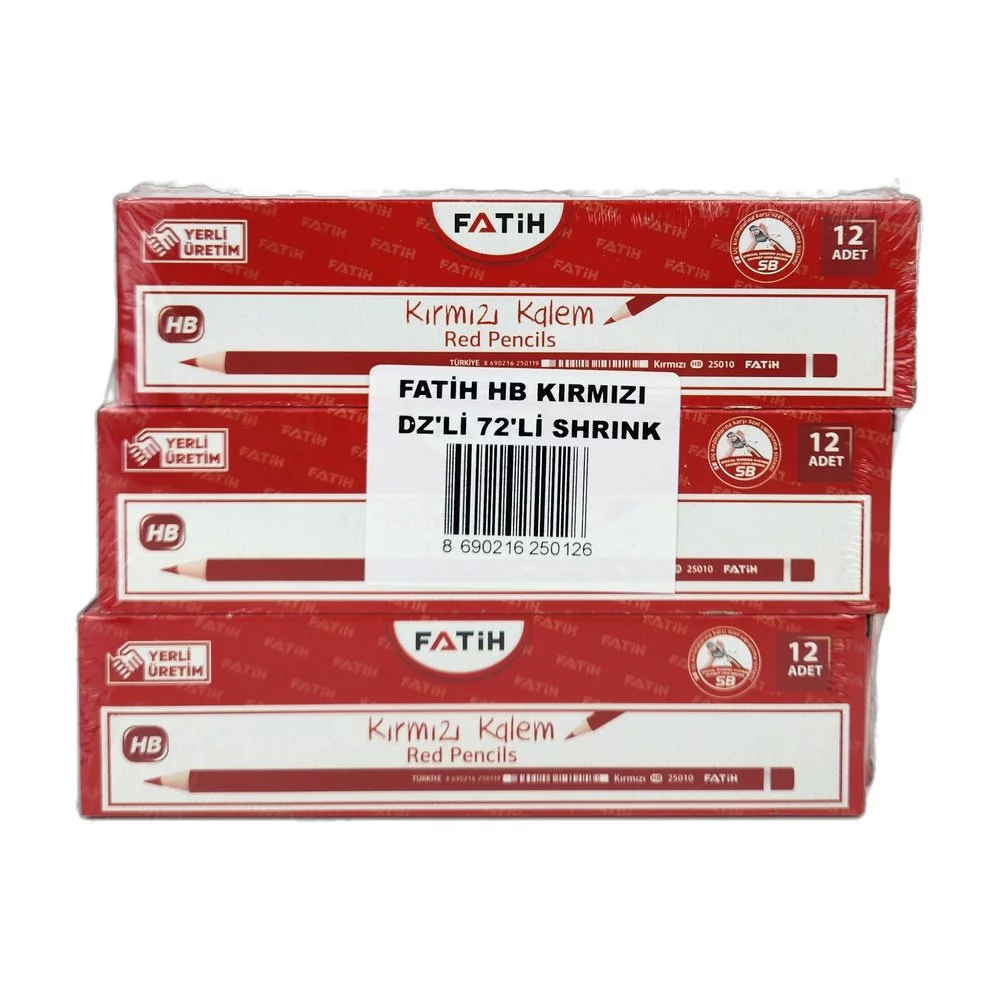 Fatih Kırmızı Kalem*12Ad Fatih Kırmızı Kalem*12Ad