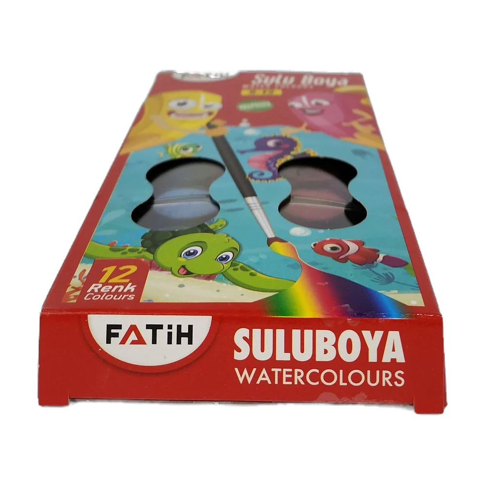 Fatih Sulu Boya 12 Renk S-12 Fatih Sulu Boya 12 Renk S-12