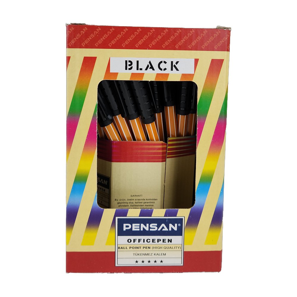 Pensan 1010 Tükenmez Siyah*60Ad Pensan 1010 Tükenmez Siyah*60Ad