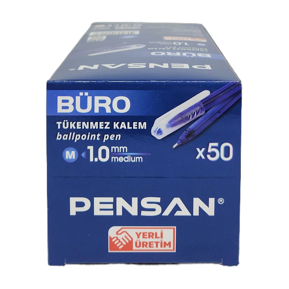 Pensan Büro Tükenmez Mavi*50Ad