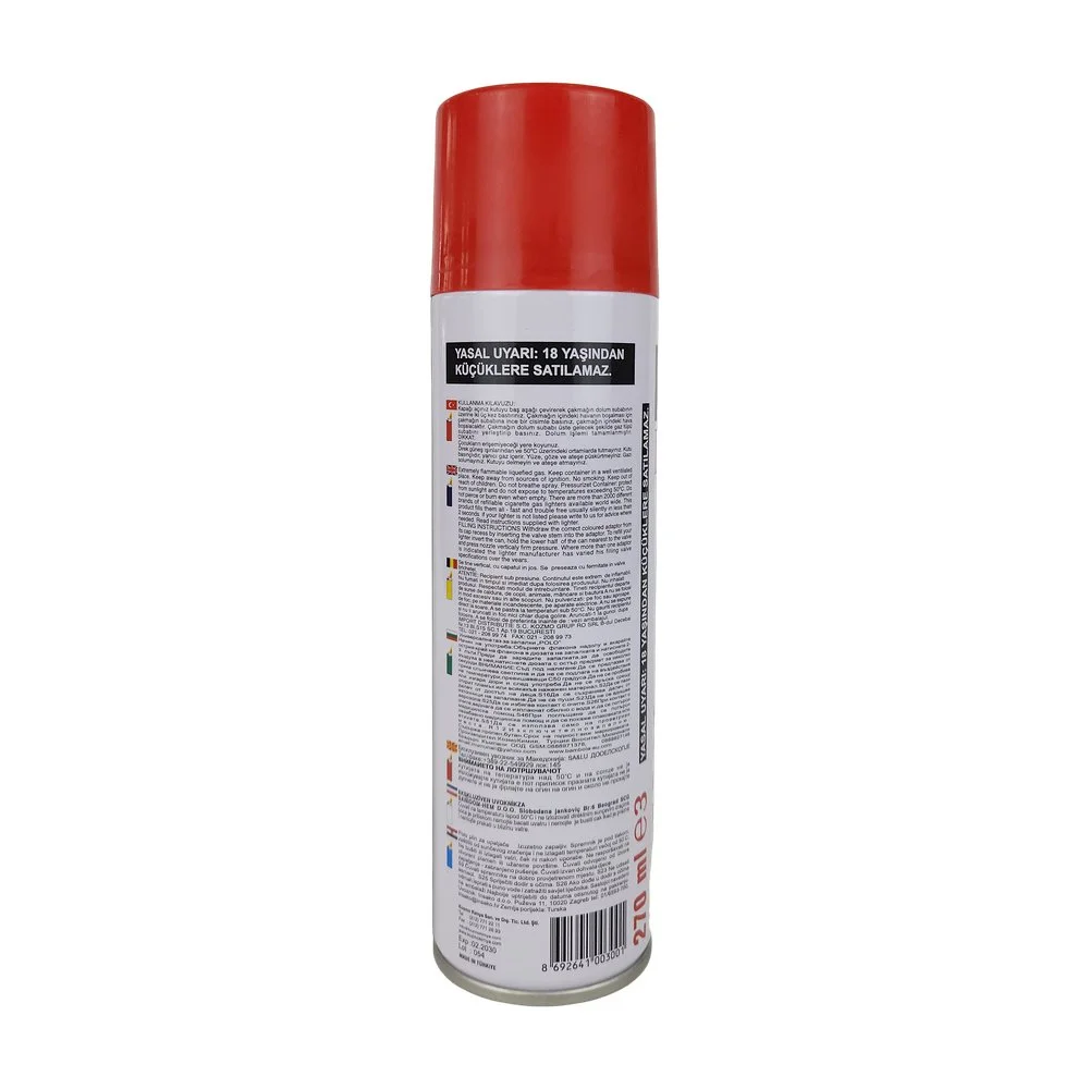POLO Çakmak Gazı 270 ml x 12 Adet POLO Çakmak Gazı 270 ml x 12 Adet