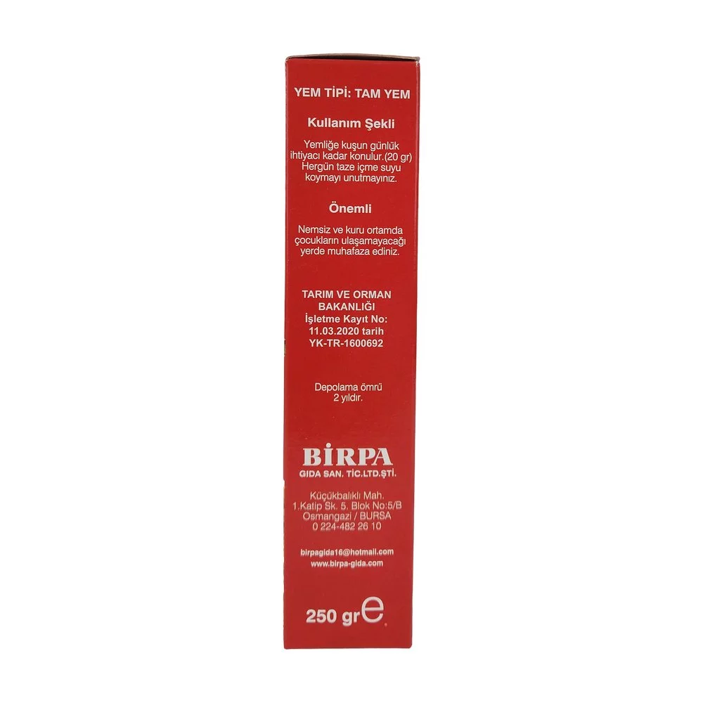 Kuş Yemi 250 GR X 20 ADET Kuş Yemi 250 GR X 20 ADET