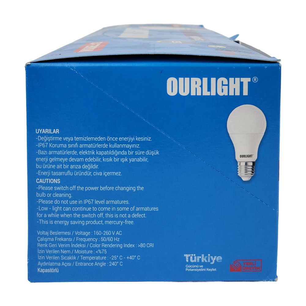 Ourlight Model-12 Led Ampül*10 Ourlight Model-12 Led Ampül*10