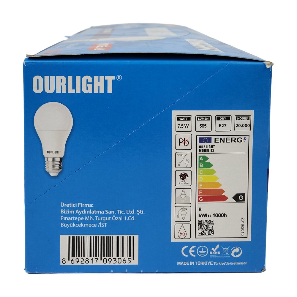 Ourlight Model-12 Led Ampül*10 Ourlight Model-12 Led Ampül*10
