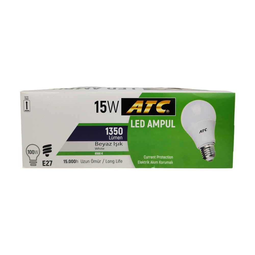 Atc 15W Led Ampul 1350Lümen*10 Atc 15W Led Ampul 1350Lümen*10