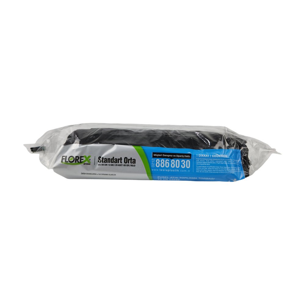 (Koli) Florex Çöp Poşet Orta Boy 55X60Cm 20Li X 50 Rulo (Koli) Florex Çöp Poşet Orta Boy 55X60Cm 20Li X 50 Rulo