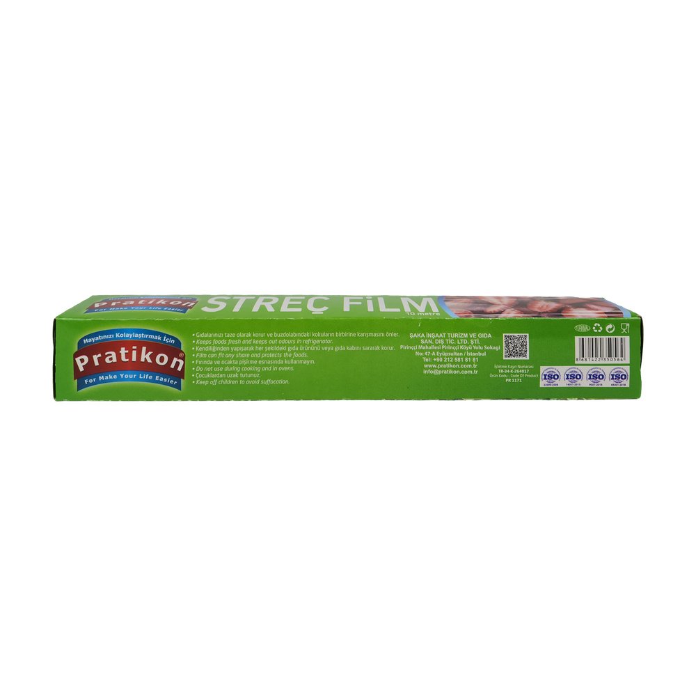 (Koli) Pratikon Streç Film 10 Mt X 36 Adet (Koli) Pratikon Streç Film 10 Mt X 36 Adet