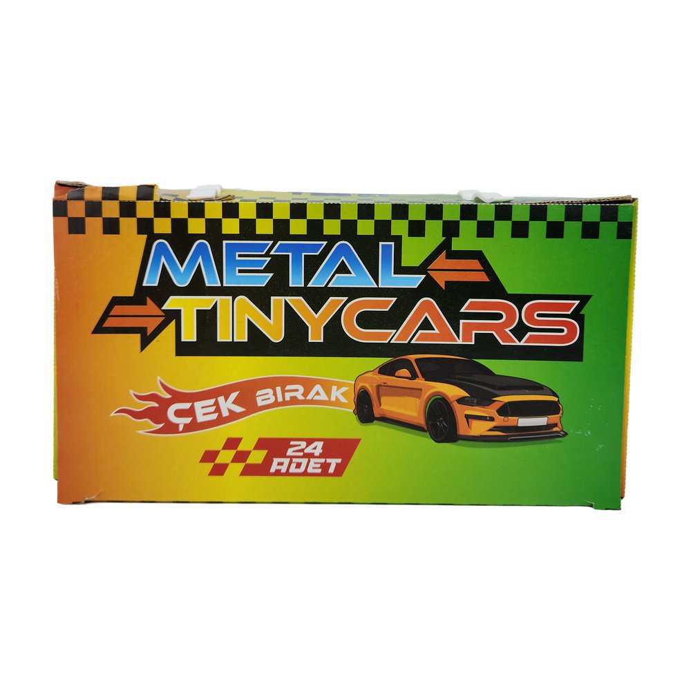 Olgun Çek Bırak Metal Ufak Arabalar Standlı X 24 Adet Olgun Çek Bırak Metal Ufak Arabalar Standlı X 24 Adet