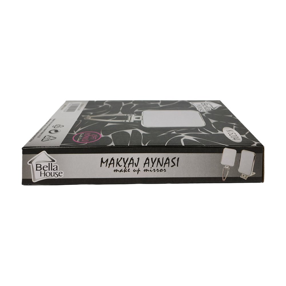Çift Yönlü Makyaj Aynası Kare K-5204 Çift Yönlü Makyaj Aynası Kare K-5204