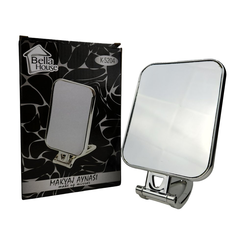 Çift Yönlü Makyaj Aynası Kare K-5204 Çift Yönlü Makyaj Aynası Kare K-5204