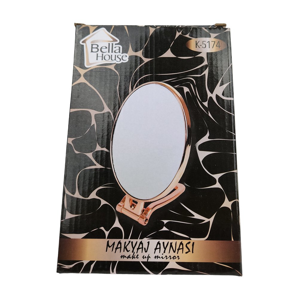 Çift Yönlü Makyaj Aynası Yuvarlak K-5174