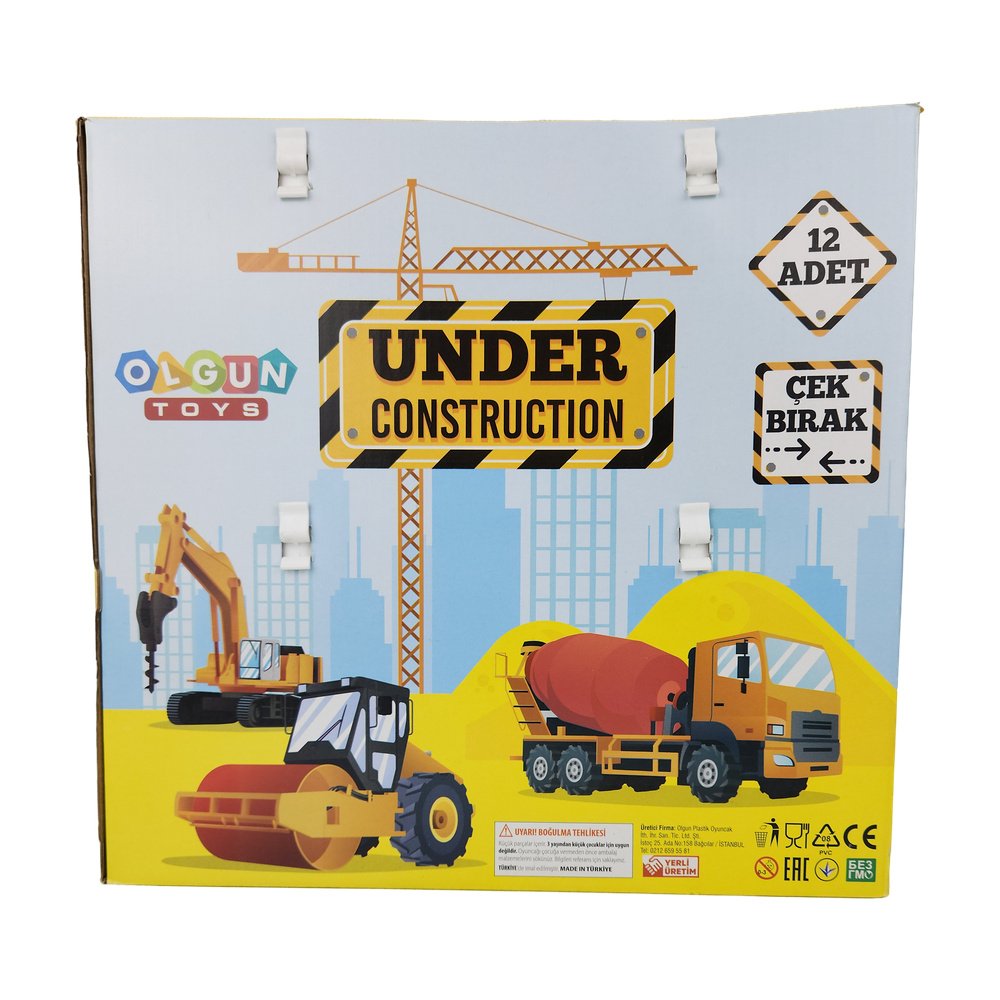 Olgun Standlı Çek Bırak İş Makineları X 12 Adet Olgun Standlı Çek Bırak İş Makineları X 12 Adet