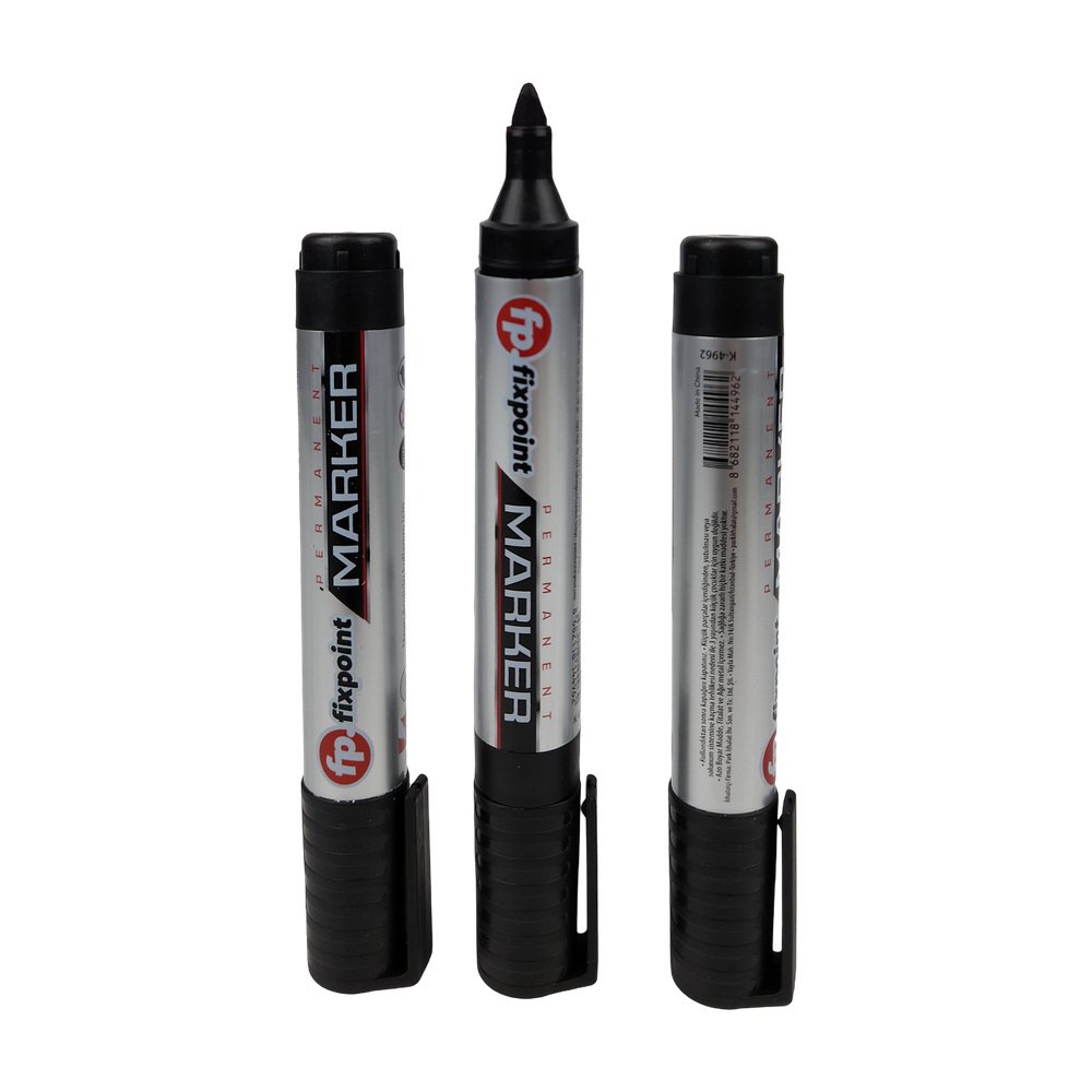 Fixpoint Koli Kalemi 6Mm Siyah K- 4962 X 10 Adet Fixpoint Koli Kalemi 6Mm Siyah K- 4962 X 10 Adet