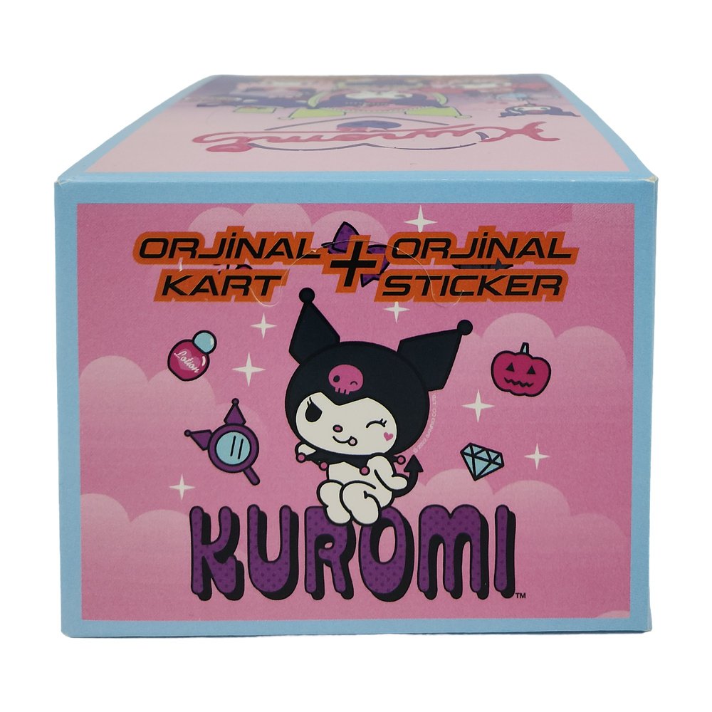 Oyun Kartı Kuromi Sticker Hediyeli 6+1 Kart X 24 Adet