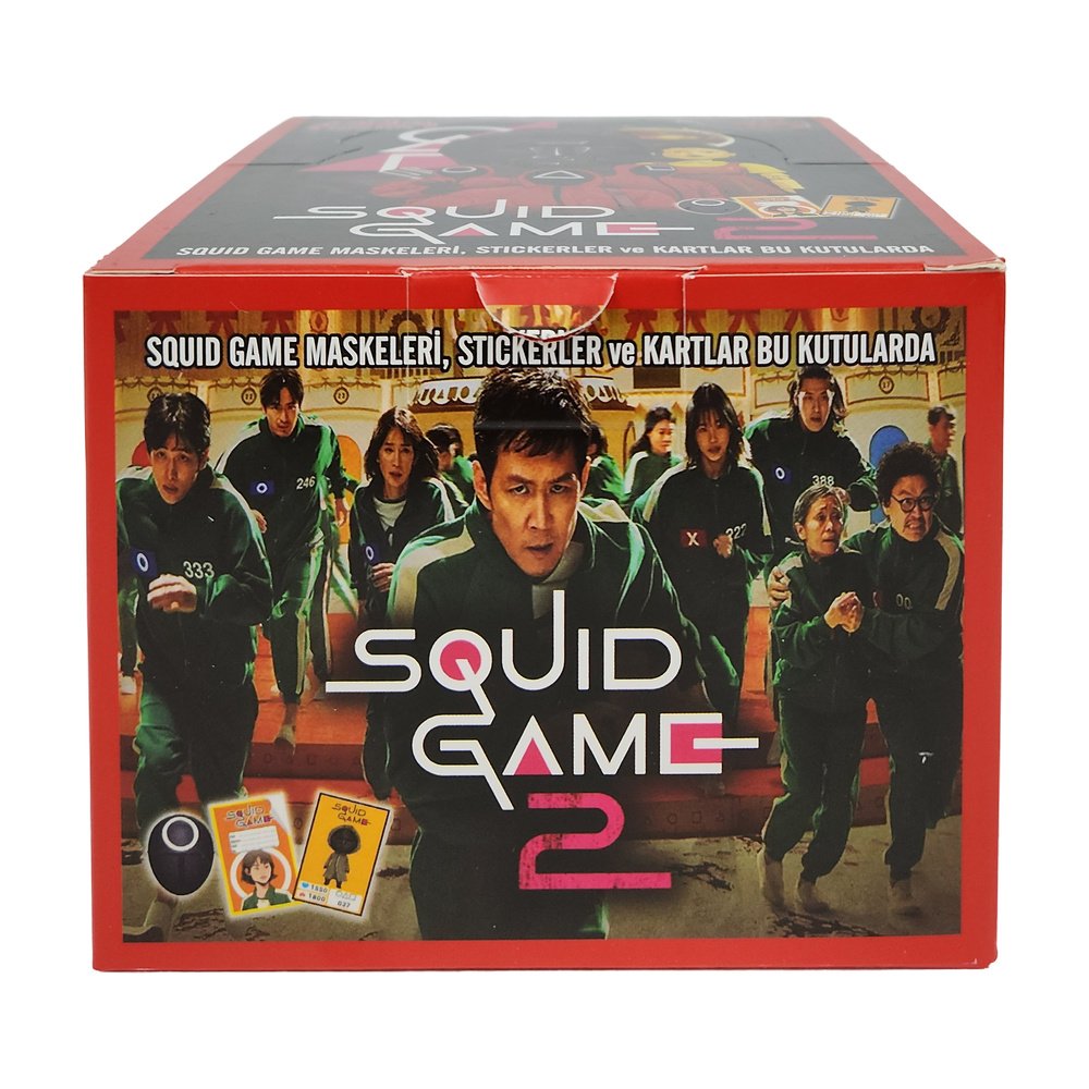 Oyun Kartı Squıd Game Sticker Hediyeli 6+1 Kart X 24 Adet Oyun Kartı Squıd Game Sticker Hediyeli 6+1 Kart X 24 Adet