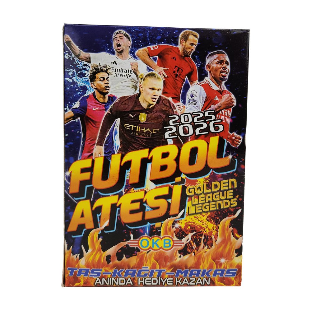 Sporcu Kartı Futbol Ateşi Taş Kağıt Makas 2Li X 200 Adet Sporcu Kartı Futbol Ateşi Taş Kağıt Makas 2Li X 200 Adet