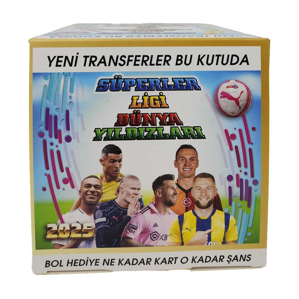 Sporcu Kartı Süperler Ligi Dünya Yıldızı 2Li X 200 Adet Sporcu Kartı Süperler Ligi Dünya Yıldızı 2Li X 200 Adet