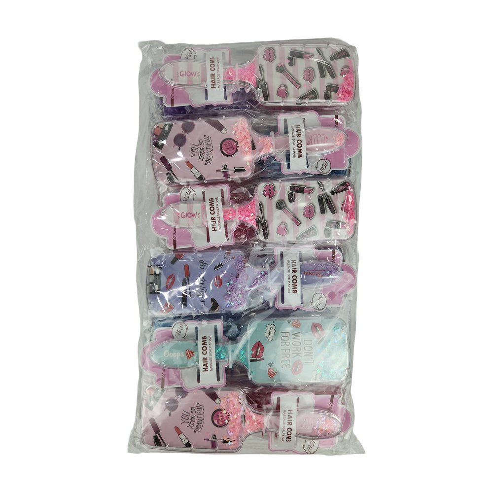 Lüks Çocuk Saç Fırçası Kare M-91 X 12 Adet Lüks Çocuk Saç Fırçası Kare M-91 X 12 Adet